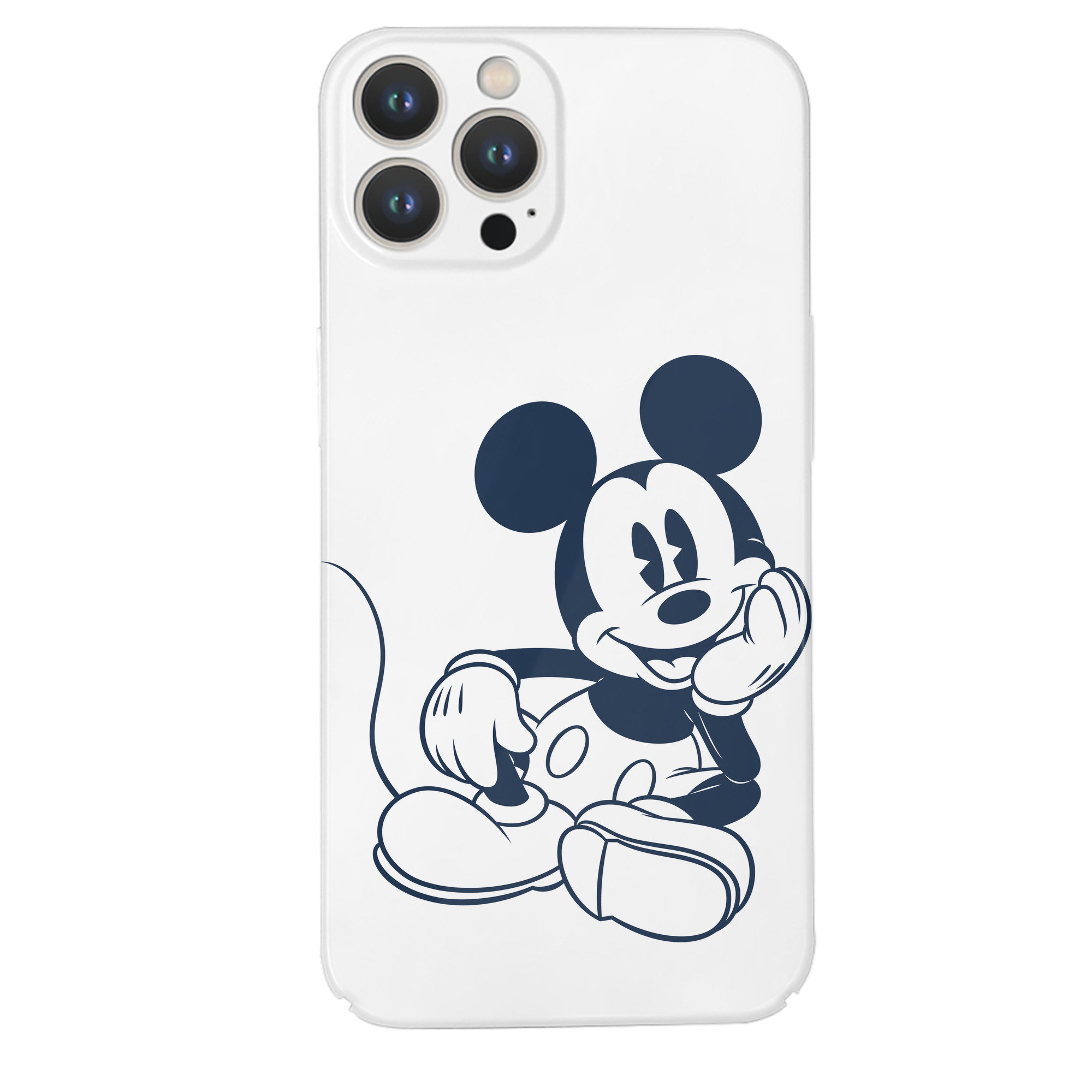 （画像用） ミッキーマウス Mickey Mouse 【iPhone 14シリーズ対応】ハードケース